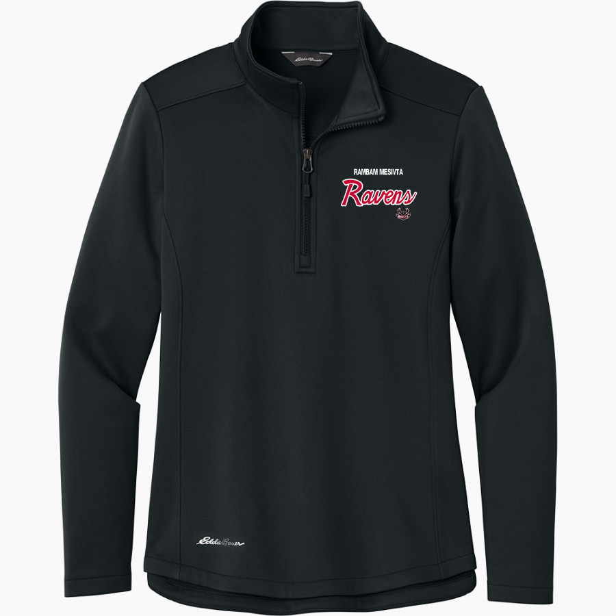 RAMBAM MESIVTA HIGH SCHOOL RAVENS <span class="pdp-name-mascot">RAMBAM MESIVTA RAVENS</span> Eddie Bauer Women's Smooth Mid Layer Fleece 1/2-Zip