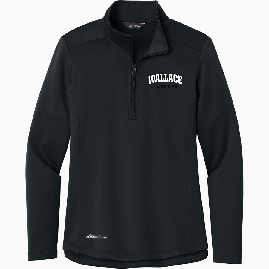 Wallace Middle School Rangers Online Store Eddie Bauer Women's Smooth Mid Layer Fleece 1/2-Zip