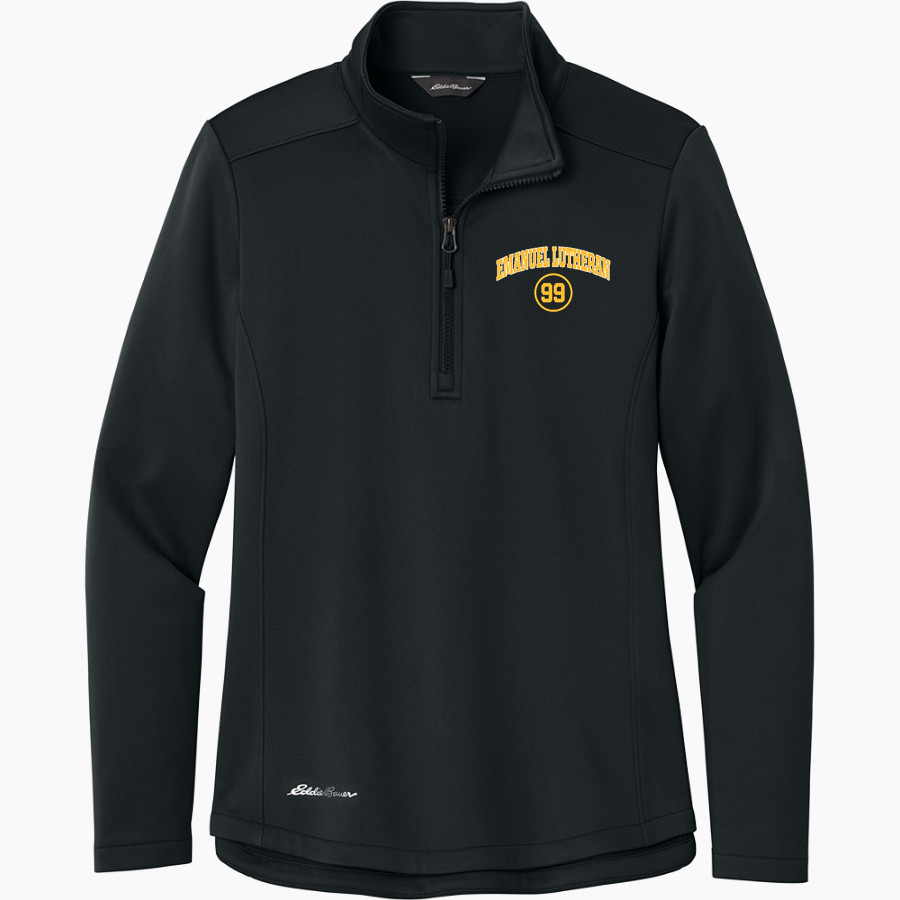 Emanuel Lutheran Tigers <span class="pdp-name-mascot">Emanuel Lutheran School Tigers</span> Eddie Bauer Women's Smooth Mid Layer Fleece 1/2-Zip