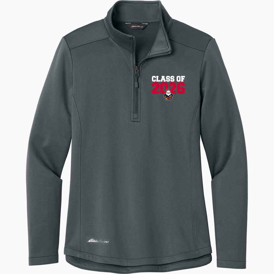 Oswalt Eagles <span class="pdp-name-mascot">Oswalt Academy Eagles</span> Eddie Bauer Women's Smooth Mid Layer Fleece 1/2-Zip