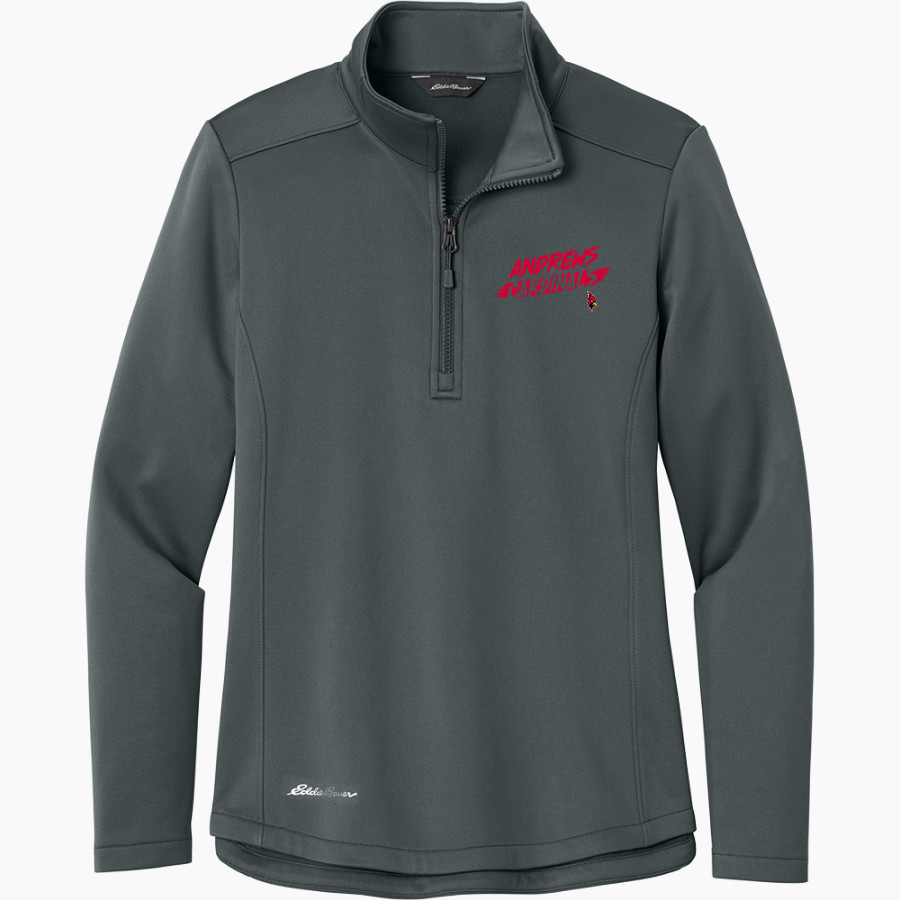 Andrews Cardinals <span class="pdp-name-mascot">Andrews University Cardinals</span> Eddie Bauer Women's Smooth Mid Layer Fleece 1/2-Zip