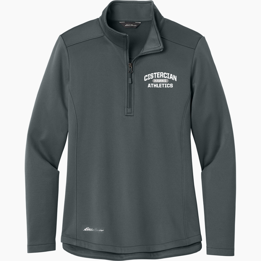 CISTERCIAN PREPARATORY SCHOOL HAWKS <span class="pdp-name-mascot">CISTERCIAN HAWKS</span> Eddie Bauer Women's Smooth Mid Layer Fleece 1/2-Zip