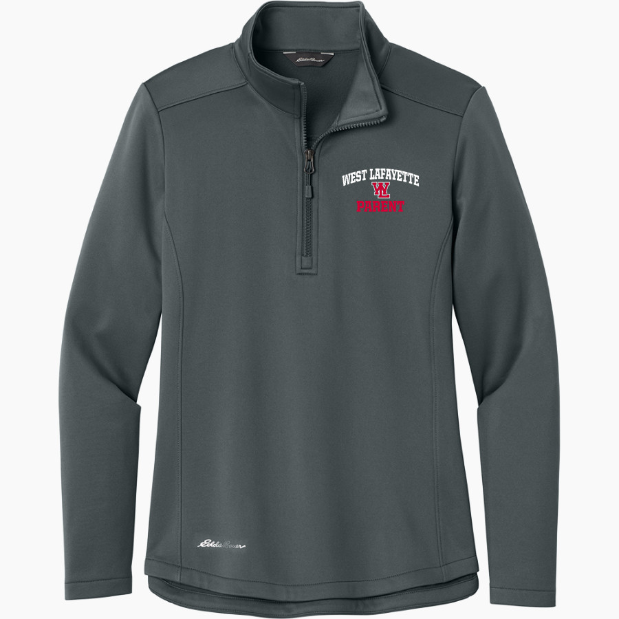 West Lafayette Jr-Sr High School Red Devils Online Store Eddie Bauer Women's Smooth Mid Layer Fleece 1/2-Zip