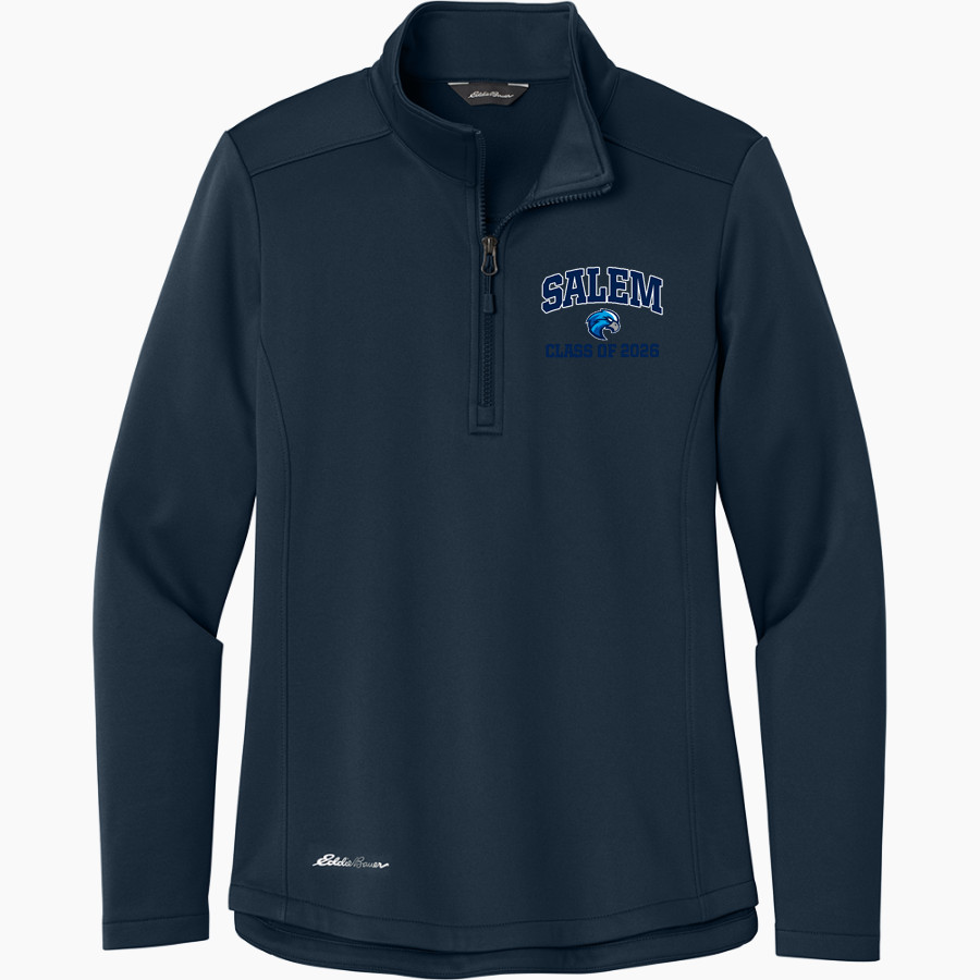 Salem Falcons <span class="pdp-name-mascot">Salem School District Falcons</span> Eddie Bauer Women's Smooth Mid Layer Fleece 1/2-Zip