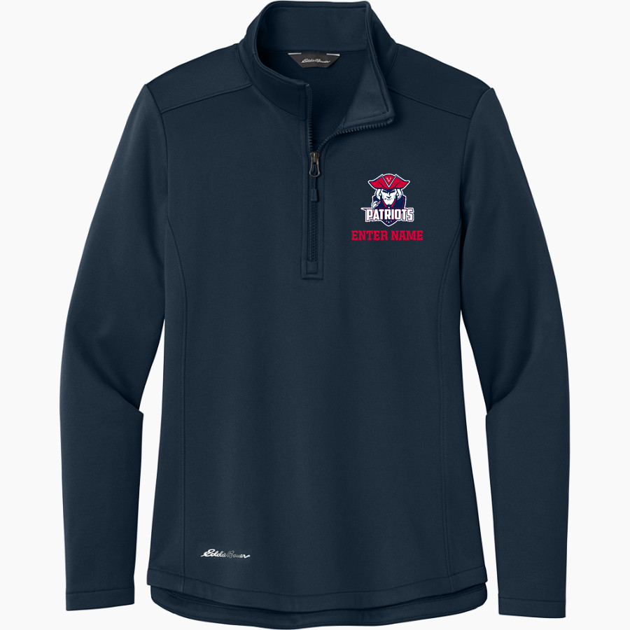 VICTORY BAPTIST ACADEMY PATRIOTS <span class="pdp-name-mascot">VICTORY BAPTIST ACADEMY PATRIOTS</span> Eddie Bauer Women's Smooth Mid Layer Fleece 1/2-Zip
