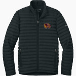 Au Gres-Sims HIGH SCHOOL WOLVERINES <span class="pdp-name-mascot">AU GRES - SIMS WOLVERINES</span> Eddie Bauer Men's Packable Quilted Full-Zip Jacket Front Thumbnail