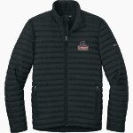 UMary Marauders Online Store <span class="pdp-name-mascot">University of Mary Marauders</span> Eddie Bauer Men's Packable Quilted Full-Zip Jacket Front Thumbnail