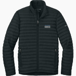 FOREST HILLS NORTHERN HIGH HUSKIES Eddie Bauer Men's Packable Quilted Full-Zip Jacket Front Thumbnail