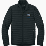 Blue Hill Bobcats <span class="pdp-name-mascot">Blue Hill Community School District Bobcats</span> Eddie Bauer Men's Packable Quilted Full-Zip Jacket Front Thumbnail