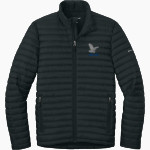 ALLEGHENY-CLARION VALLEY HIGH SCHOOL FALCONS <span class="pdp-name-mascot">ALLEGHENY - CLARION VALLEY FALCONS</span> Eddie Bauer Men's Packable Quilted Full-Zip Jacket Front Thumbnail