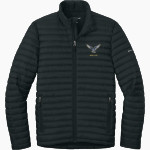 TopBridge Academy Falcons <span class="pdp-name-mascot">TopBridge Academy Falcons</span> Eddie Bauer Men's Packable Quilted Full-Zip Jacket Front Thumbnail