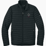 CLARENDON HALL SAINTS Eddie Bauer Men's Packable Quilted Full-Zip Jacket Front Thumbnail