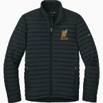ONEIDA HIGH SCHOOL INDIANS Eddie Bauer Men's Packable Quilted Full-Zip Jacket Front Thumbnail