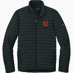 College of the Redwoods CORSAIRS <span class="pdp-name-mascot">College of the Redwoods CORSAIRS</span> Eddie Bauer Men's Packable Quilted Full-Zip Jacket Front Thumbnail