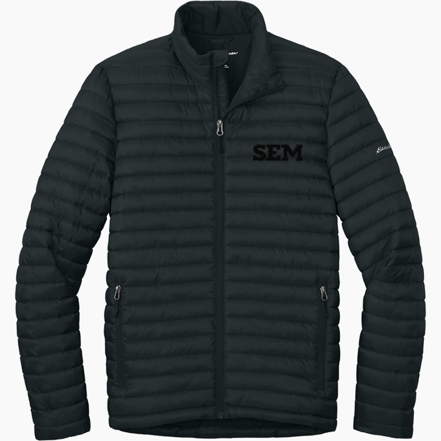 BUFFALO SEMINARY RED TAILED HAWKS <span class="pdp-name-mascot">BUFFALO SEMINARY RED TAILED HAWKS</span> Eddie Bauer Men's Packable Quilted Full-Zip Jacket