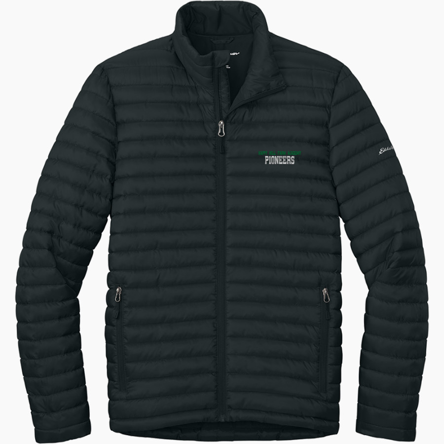 HAPPY HILL FARM ACADEMY PIONEERS <span class="pdp-name-mascot">HAPPY HILL FARM ACADEMY PIONEERS</span> Eddie Bauer Men's Packable Quilted Full-Zip Jacket