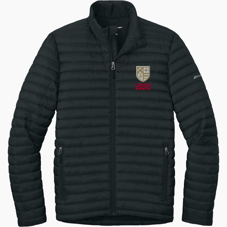 Andrean 59ers <span class="pdp-name-mascot">Andrean 59ers</span> Eddie Bauer Men's Packable Quilted Full-Zip Jacket