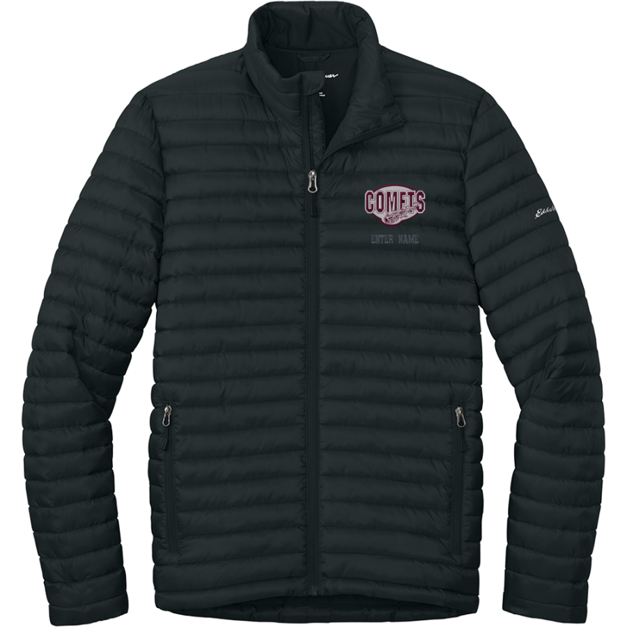 Rolette Comets <span class="pdp-name-mascot">Rolette Comets</span> Eddie Bauer Men's Packable Quilted Full-Zip Jacket