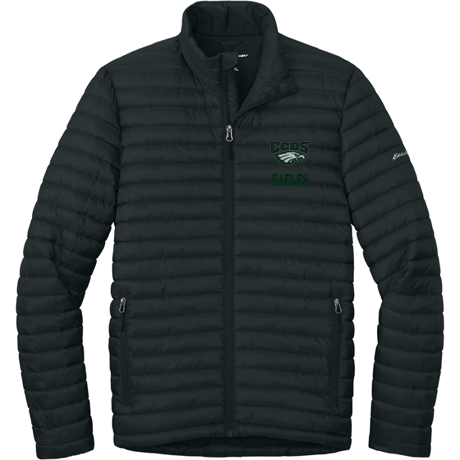 Clovis Eagles <span class="pdp-name-mascot">Clovis Community Day School Eagles</span> Eddie Bauer Men's Packable Quilted Full-Zip Jacket
