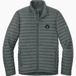 Gunderson Grizzlies <span class="pdp-name-mascot">Gunderson Grizzlies</span> Eddie Bauer Men's Packable Quilted Full-Zip Jacket Front Thumbnail