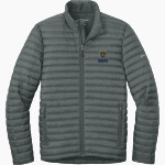 St. Scholastica Saints <span class="pdp-name-mascot">College of St. Scholastica Saints</span> Eddie Bauer Men's Packable Quilted Full-Zip Jacket Front Thumbnail