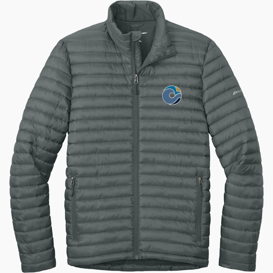 OCEANSIDE UNIFIED OCEANSIDE UNIFIED <span class="pdp-name-mascot">OCEANSIDE UNIFIED SCHOOL DISTRICT</span> Eddie Bauer Men's Packable Quilted Full-Zip Jacket