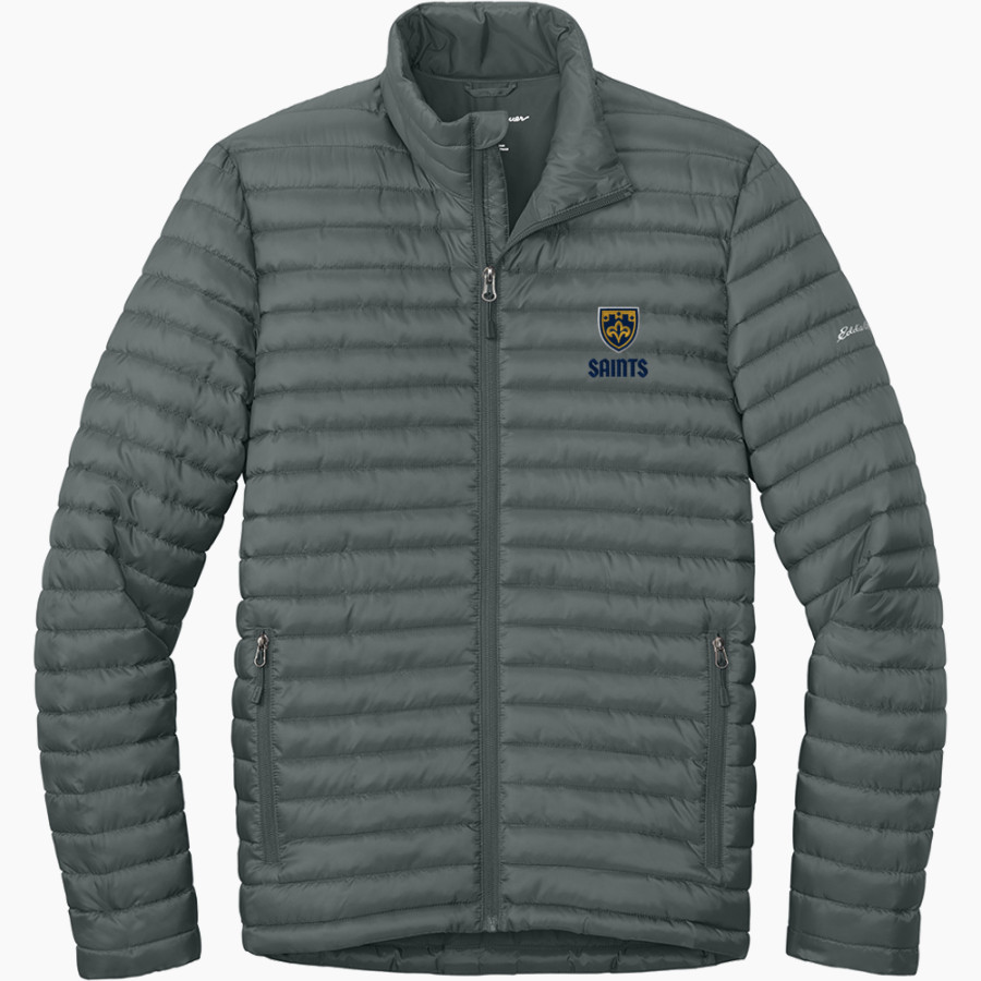 St. Scholastica Saints <span class="pdp-name-mascot">College of St. Scholastica Saints</span> Eddie Bauer Men's Packable Quilted Full-Zip Jacket