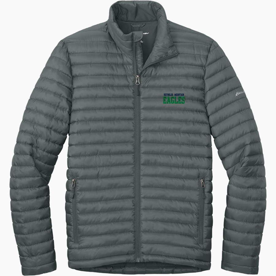 Reynolds Mountain Eagles Eddie Bauer Men's Packable Quilted Full-Zip Jacket
