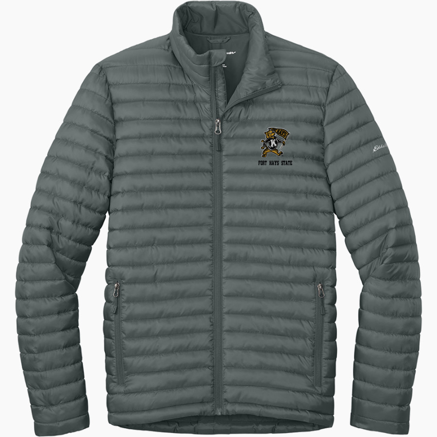 Fort Hays State University Tigers Eddie Bauer Men's Packable Quilted Full-Zip Jacket
