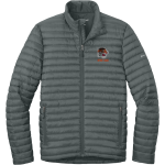 Hutsonville Tigers <span class="pdp-name-mascot">Hutsonville Tigers</span> Eddie Bauer Men's Packable Quilted Full-Zip Jacket Front Thumbnail