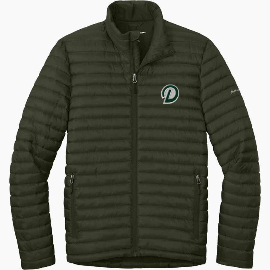 Delta College Pioneers Eddie Bauer Men's Packable Quilted Full-Zip Jacket