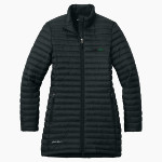Laconia Christian Academy Timberwolves Eddie Bauer Women's Packable Quilted Full-Zip Jacket Front Thumbnail