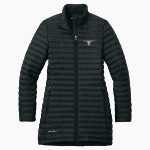 FORSYTH HIGH SCHOOL DOGIES Eddie Bauer Women's Packable Quilted Full-Zip Jacket Front Thumbnail