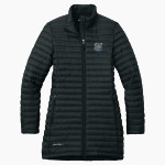 Christendom College Online Store <span class="pdp-name-mascot">Christendom College Crusaders</span> Eddie Bauer Women's Packable Quilted Full-Zip Jacket Front Thumbnail
