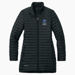 Trinity Tigers Eddie Bauer Women's Packable Quilted Full-Zip Jacket Front Thumbnail