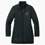 CRANDALL HIGH SCHOOL PIRATES Eddie Bauer Women's Packable Quilted Full-Zip Jacket Front Thumbnail