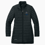 Winnebago Lutheran Vikings Online Store Eddie Bauer Women's Packable Quilted Full-Zip Jacket Front Thumbnail