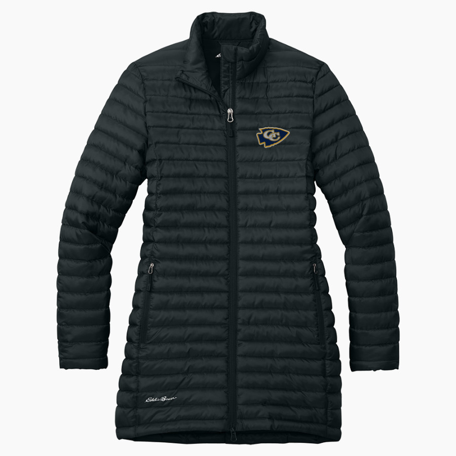 Grant County Braves The Official Online Store <span class="pdp-name-mascot">Grant County Braves</span> Eddie Bauer Women's Packable Quilted Full-Zip Jacket
