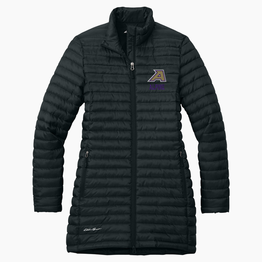 ALPINE HIGH SCHOOL BUCKS <span class="pdp-name-mascot">ALPINE BUCKS</span> Eddie Bauer Women's Packable Quilted Full-Zip Jacket