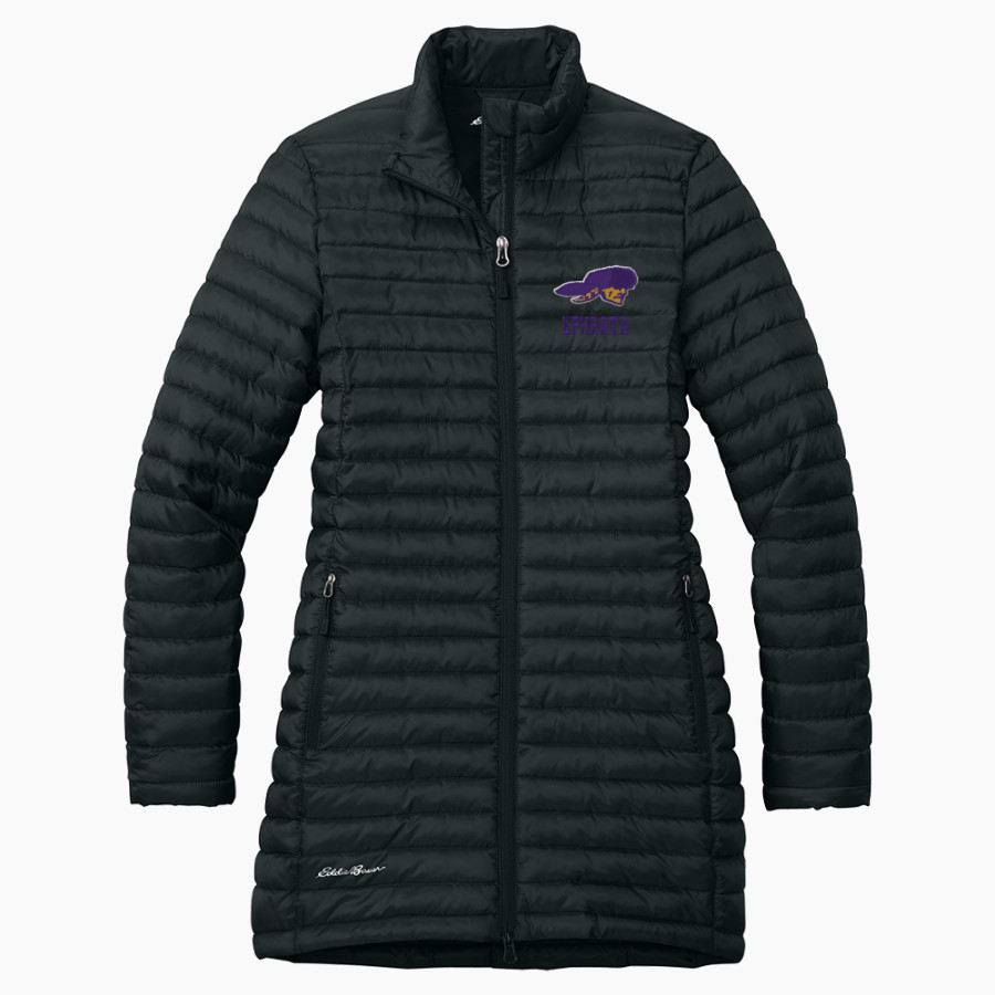 Ephrata Area School District MOUNTAINEERS <span class="pdp-name-mascot">EPHRATA MOUNTAINEERS</span> Eddie Bauer Women's Packable Quilted Full-Zip Jacket