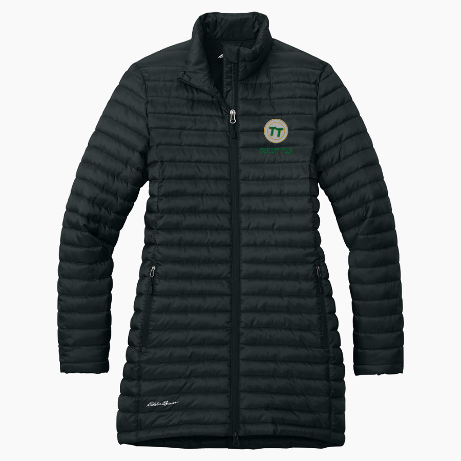 Triplett Tech Eddie Bauer Women's Packable Quilted Full-Zip Jacket