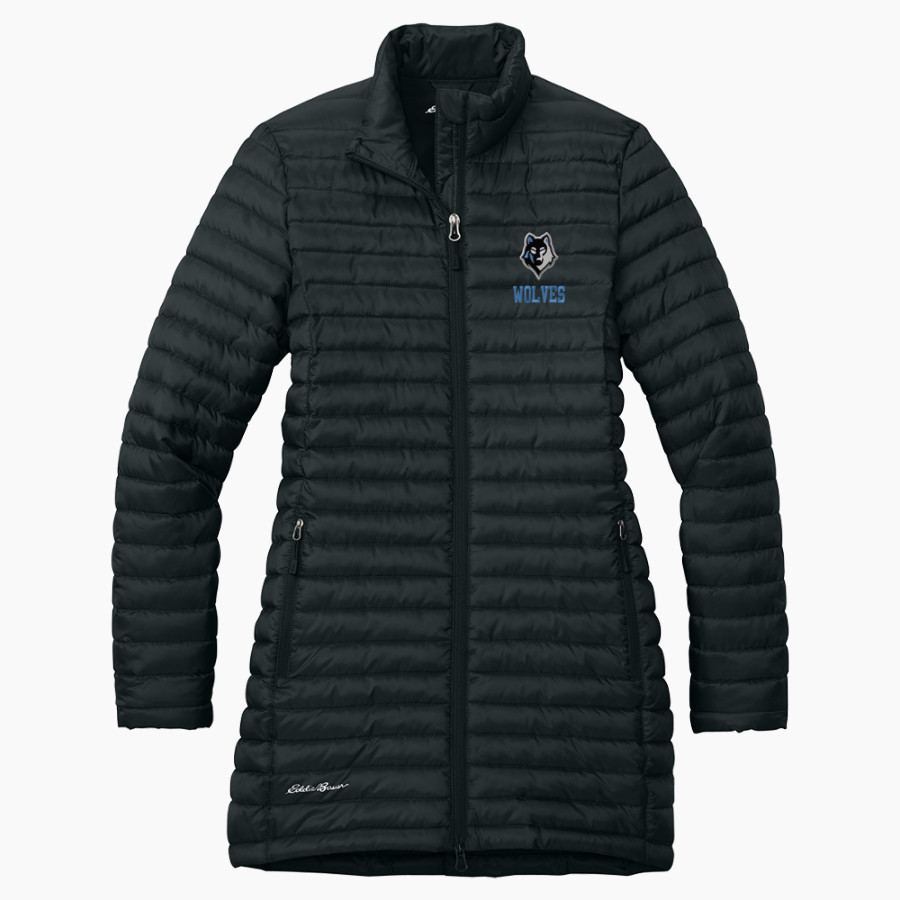 Renzulli Academy Wolves official online store <span class="pdp-name-mascot">Renzulli Wolves</span> Eddie Bauer Women's Packable Quilted Full-Zip Jacket
