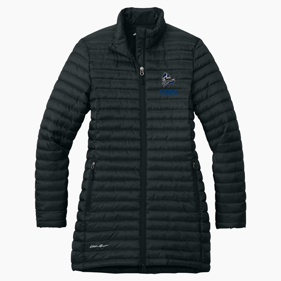 Winnebago Lutheran Vikings Online Store Eddie Bauer Women's Packable Quilted Full-Zip Jacket