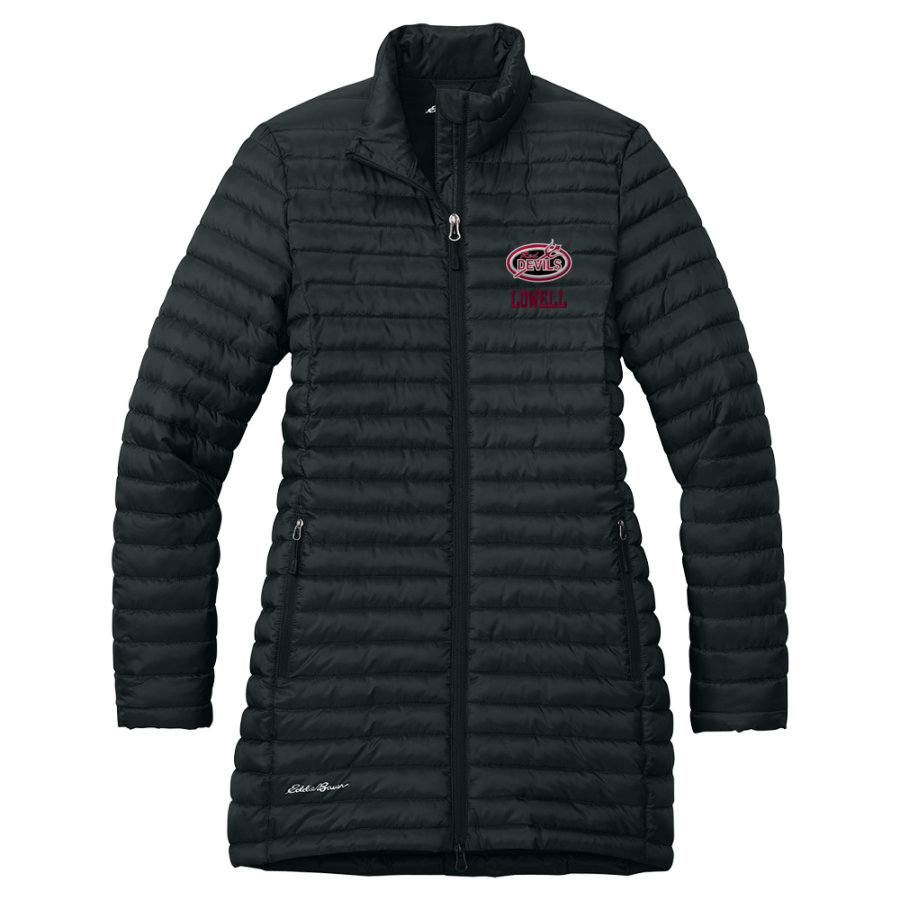 LOWELL HIGH SCHOOL RED DEVILS <span class="pdp-name-mascot">LOWELL RED DEVILS</span> Eddie Bauer Women's Packable Quilted Full-Zip Jacket