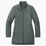 Bethany Christian Bulldogs Eddie Bauer Women's Packable Quilted Full-Zip Jacket Front Thumbnail