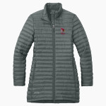 Eleva-Strum Cardinals Eddie Bauer Women's Packable Quilted Full-Zip Jacket Front Thumbnail