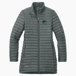 Clifton Park Piranhas Piranhas Eddie Bauer Women's Packable Quilted Full-Zip Jacket Front Thumbnail