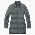 MIDDLEBURG HIGH SCHOOL BRONCOS Eddie Bauer Women's Packable Quilted Full-Zip Jacket Front Thumbnail