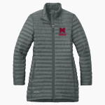 MENDHAM HIGH SCHOOL MINUTEMEN Eddie Bauer Women's Packable Quilted Full-Zip Jacket Front Thumbnail
