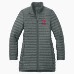 RICH HILL HIGH SCHOOL TIGERS Eddie Bauer Women's Packable Quilted Full-Zip Jacket Front Thumbnail
